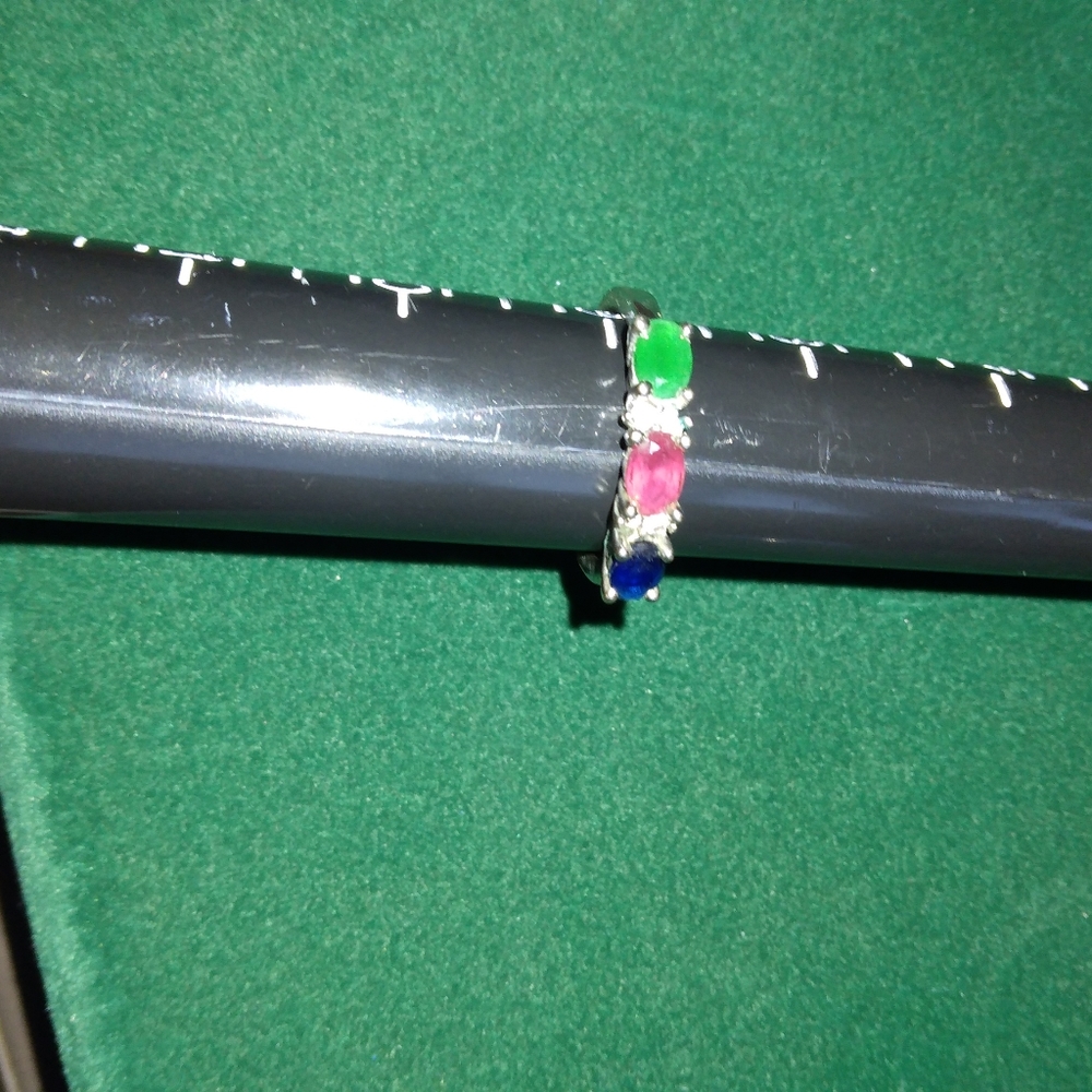 925 Gemstone Ring - image 2